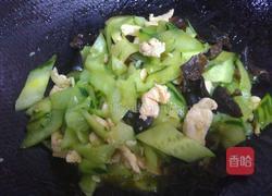 黄瓜炒鸡片的做法图解8