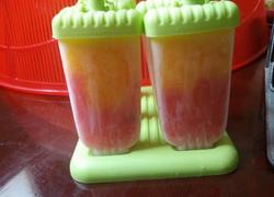 自制水果果汁冰棍