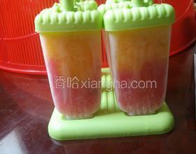 自制水果果汁冰棍