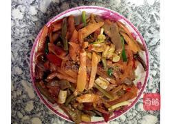 泡椒鸡杂的做法图解12