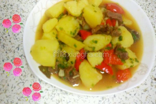 土豆炖牛肉