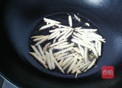 毛豆炒三丝的做法图解2