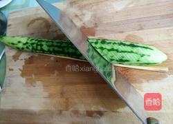 浇汁盘龙黄瓜的做法图解3