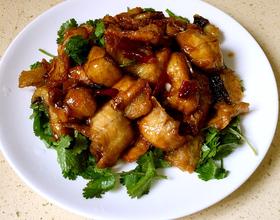 干煸黑鱼片[图]
