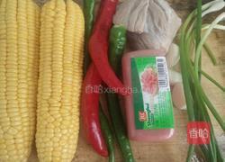 炒玉米粒的做法图解1