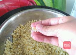 奶香豆沙绿豆糕的做法图解4