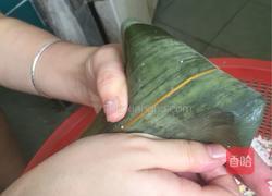 咸蛋肉粽的做法图解13