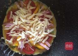 平底鍋披薩的做法图解7