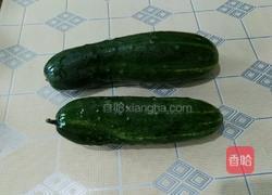 红烧黄瓜塞肉的做法图解1