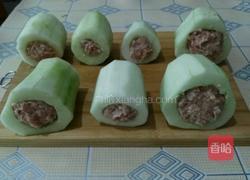 红烧黄瓜塞肉的做法图解4