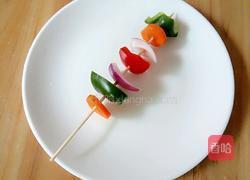 彩蔬串的做法图解4
