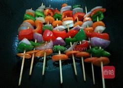 彩蔬串的做法图解11