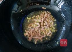 肉丝炒双花的做法图解8