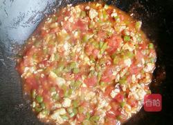 豆角西红柿鸡蛋打卤面的做法图解14