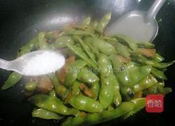 豆角炒肉片的做法图解9