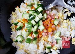 蛋炒饭饭的做法图解4