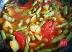土豆牛肉烩豆角的做法图解8