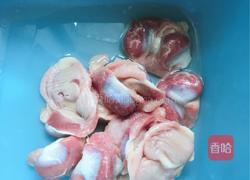 香菜拌鸭珍的做法图解3