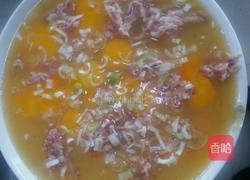 肉沫卧鸡蛋的做法图解3