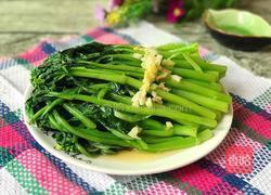 炒菜心的做法图解7