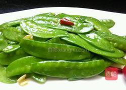清炒荷兰豆的做法图解7