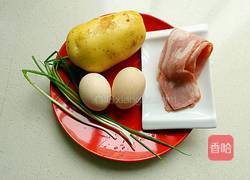 香煎土豆丝鸡蛋饼的做法图解1