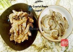 腊肠黑米什锦虾粥的做法图解3