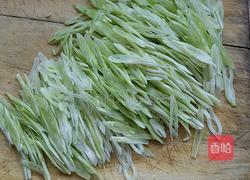 清炒芸豆丝的做法图解3