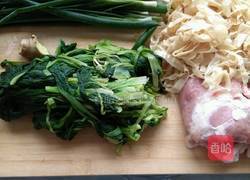 豆腐皮小白菜猪肉馅包子的做法图解4