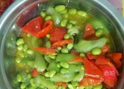 丝瓜炒毛豆的做法图解6