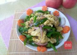 辣椒圆葱炒鸡蛋的做法图解6