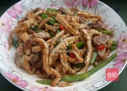 家常油豆腐炒肉的做法图解6