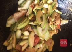 肉炒西葫芦片的做法图解6