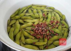 盐水毛豆的做法图解3