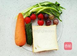 卡通花房餐的做法图解1