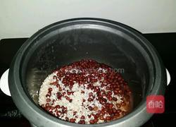 红豆焖饭的做法图解4