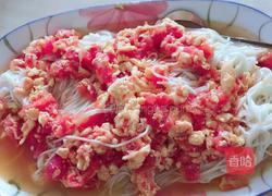 西红柿鸡蛋打卤面的做法图解4