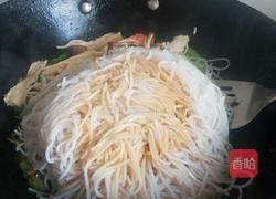 炒粉干的做法图解4