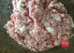 猪肉酿花菇。的做法图解1