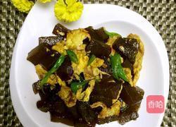 鸡蛋炒凉粉的做法图解6