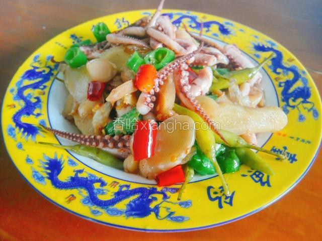 泡椒鱿鱼须