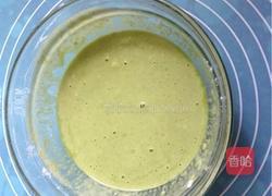 菜汁煎饼的做法图解4
