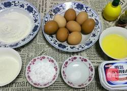 鸡蛋布丁蛋糕8寸方模的做法图解1