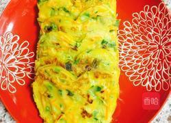 黄瓜胡萝卜鸡蛋饼的做法图解4