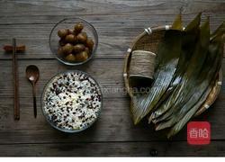 蜜枣粽子的做法图解1