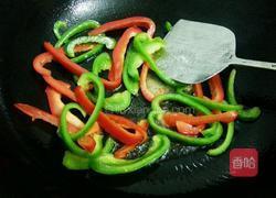 青椒炒腰花的做法图解6