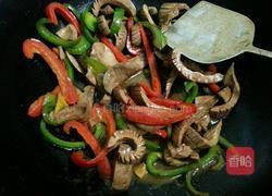 青椒炒腰花的做法图解10