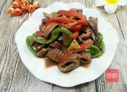 青椒炒腰花的做法图解11