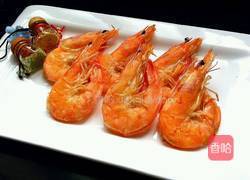 烤箱盐焗虾的做法图解8