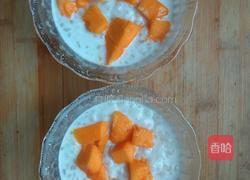 芒果椰奶西米捞的做法图解4